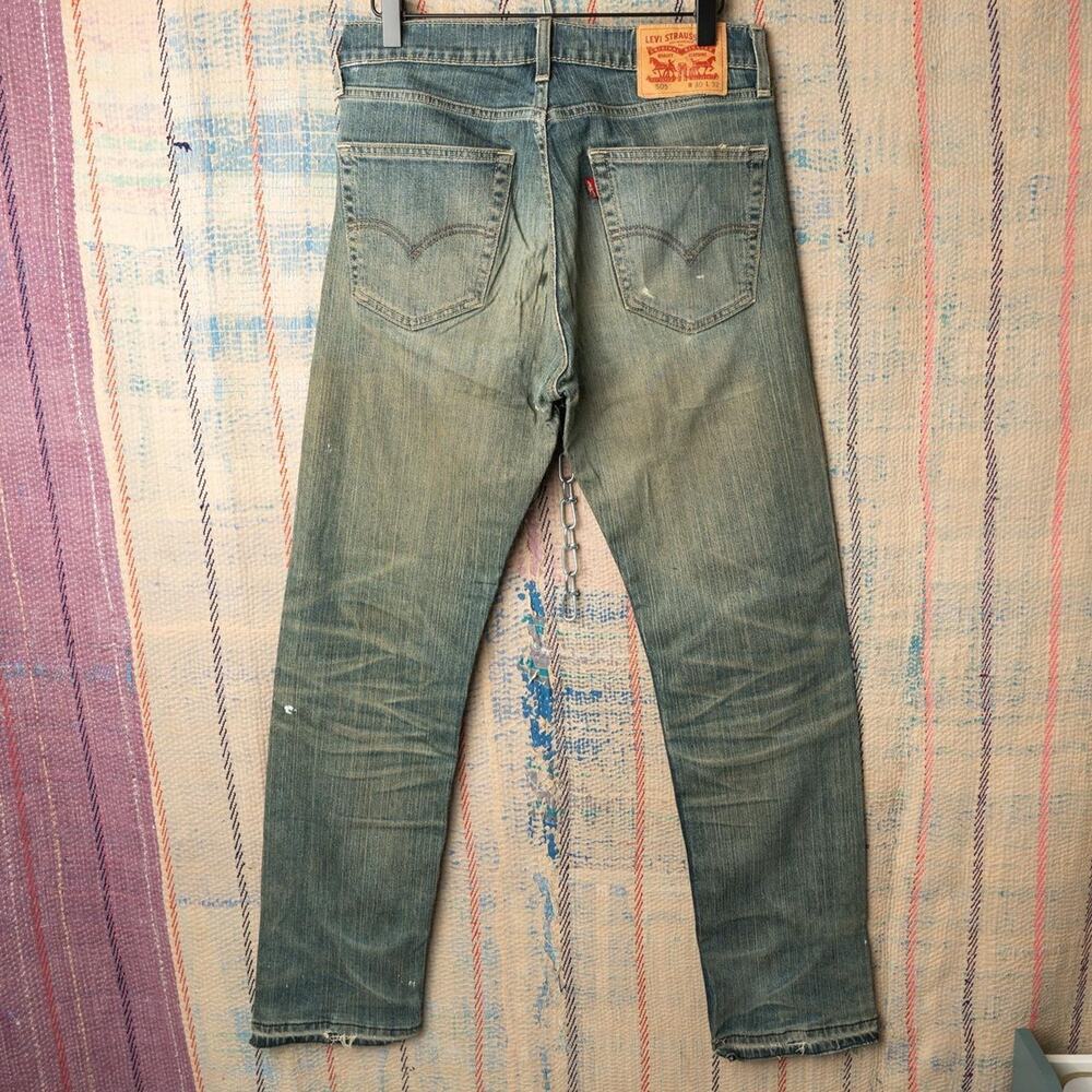 Custom levis 505 patchwork jeans - Picture 2 of 5